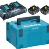 Makita batteri og ladesæt, 2 stk. 18 V/6,0 Ah og lynlader