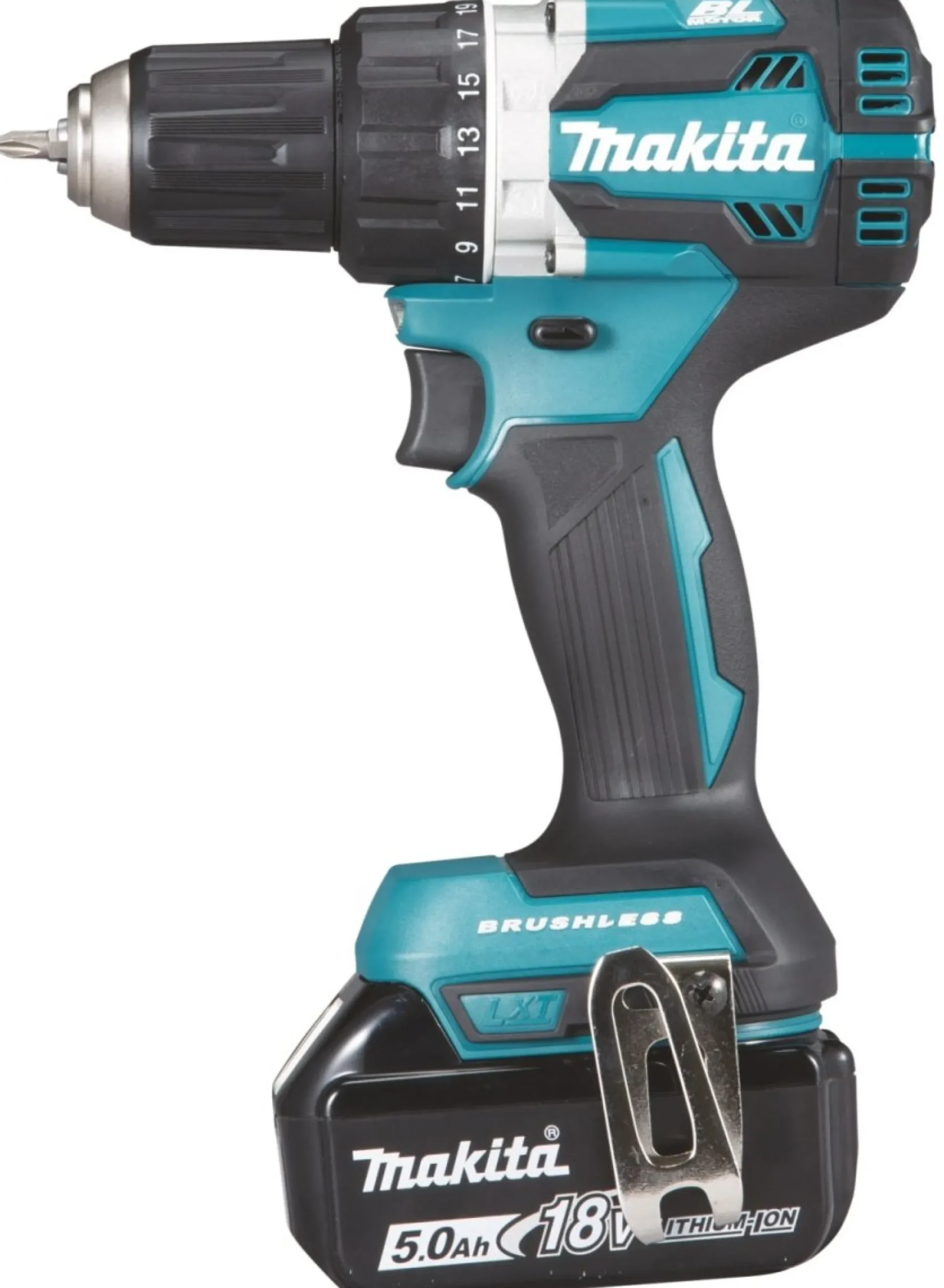 Makita bore-/skruemaskine DDF484RT3J, kulfri, 3 x 18 V/5,0 Ah