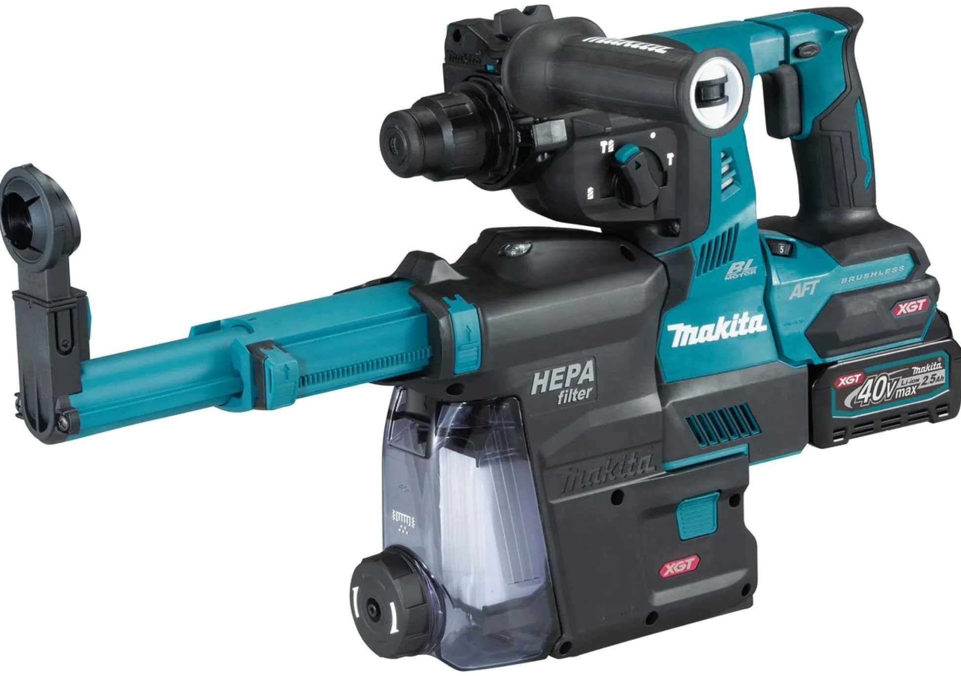 Makita HR001GD203 borehammer, 40V, 2,5Ah, SDS-Plus