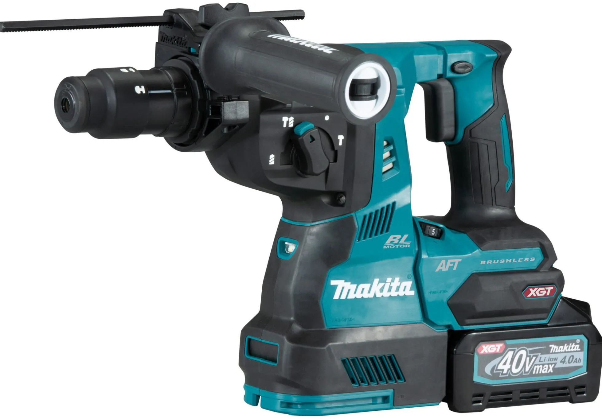 Makita HR002GM202, bore-/mejselhammer, SDS-Plus, 40V