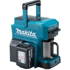 Makita kaffemaskine 12V & 18V 250ml vandbeholder, inkl. krus & måleske, uden batt. & lader