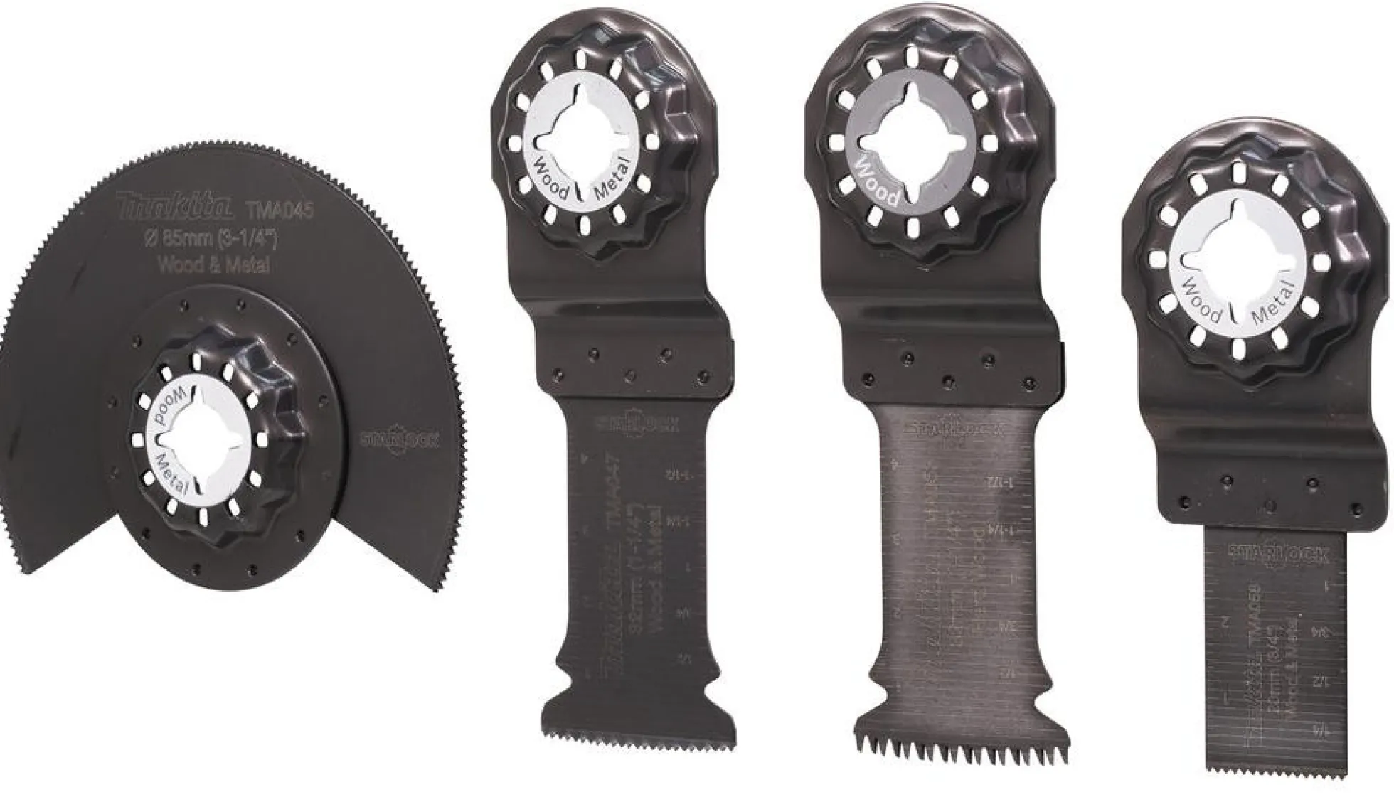Makita multicut dyksavsæt Starlock, 1x B-64799, 1x B-64814, 1x B-64870, 1x B-64923