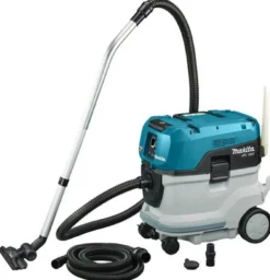 Makita Rygstøvsuger 40V, 180 mbar, 6L, HEPA