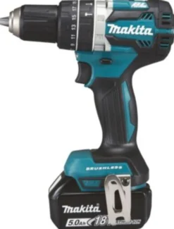 Makita slagboremaskine 18V DHP484RT3J, 3 stk 5,0Ah batterier & lader
