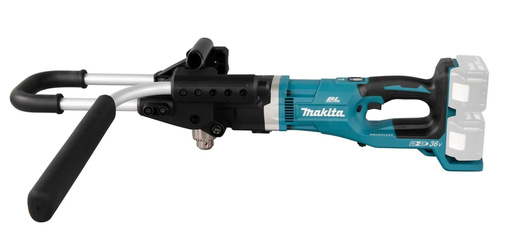 Makita 2x18V pælebor, solo