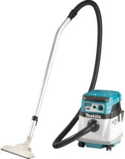 Makita 2X18V Støvsuger DVC154LZ solo, 2 x 18V, Filterklasse L, Auto-start Bluetooth AWS
