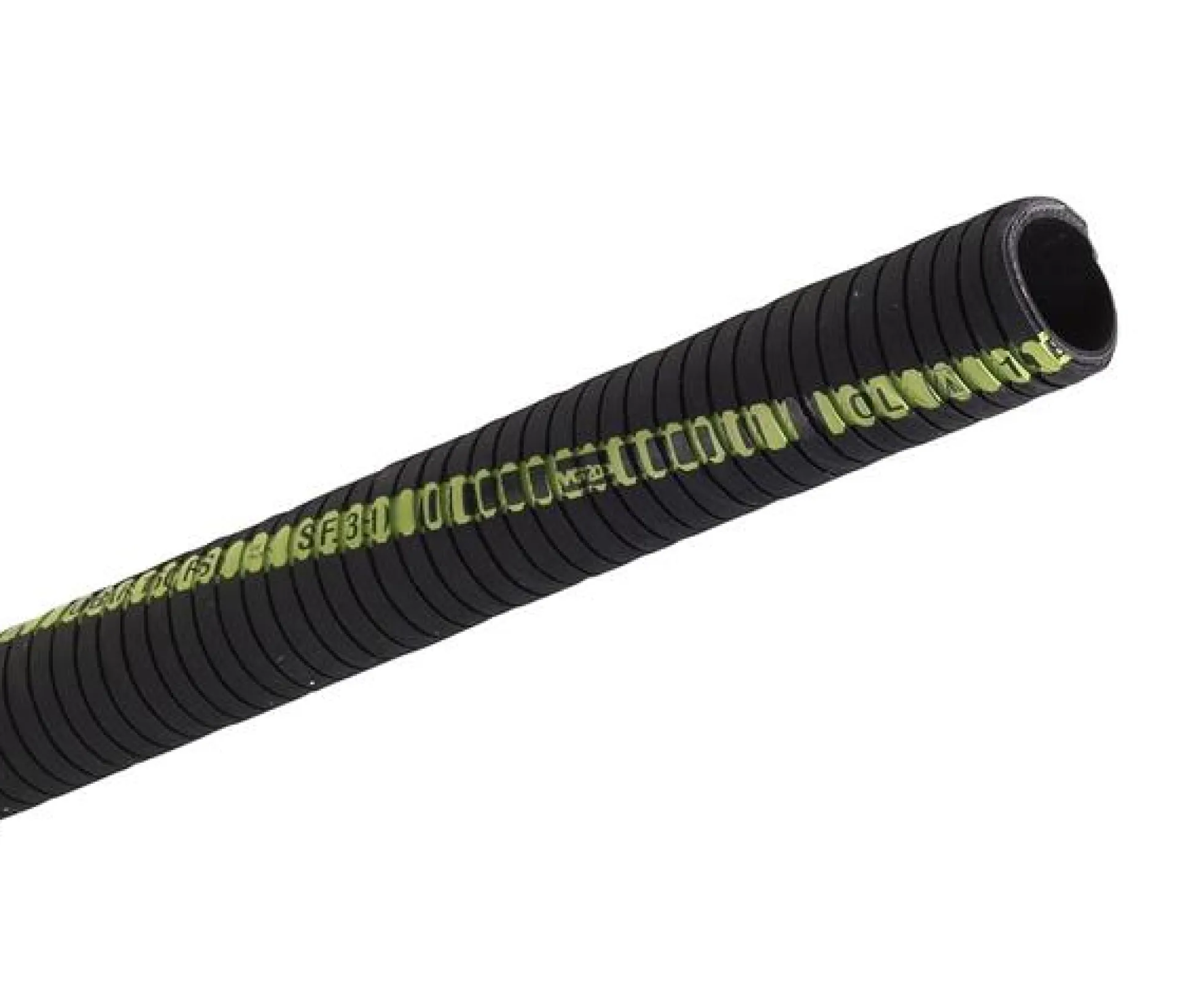Malmo lcl olieslange, syntetisk gummi, 2 1/2", sort - 20 meter