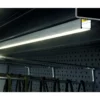 2m aluprofil SMART16 BC3/U4 - Sort anodiseret, påbygning, LED skinne