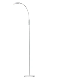 Mamba Gulvlampe, 5,5W med dæmp, H140cm, hvid