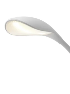 Mamba Gulvlampe, 5,5W med dæmp, H140cm, hvid