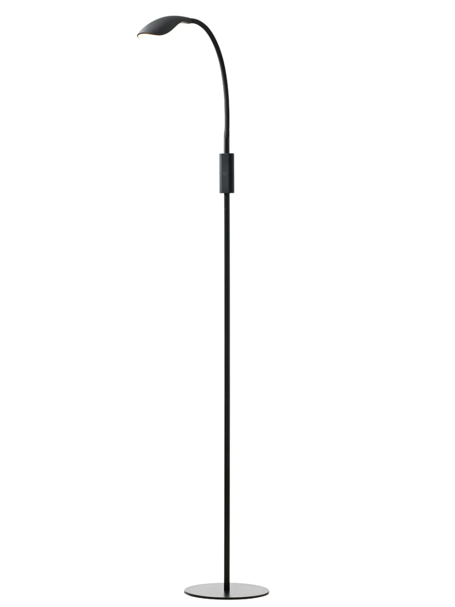 Mamba gulvlampe 3,5W med dæmp, H140cm, sort