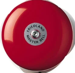 Masterbell industriklokke 24V DC med skål