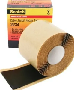 Mastik tape Scotch 2234, 50 mm x 1,8 m, sort