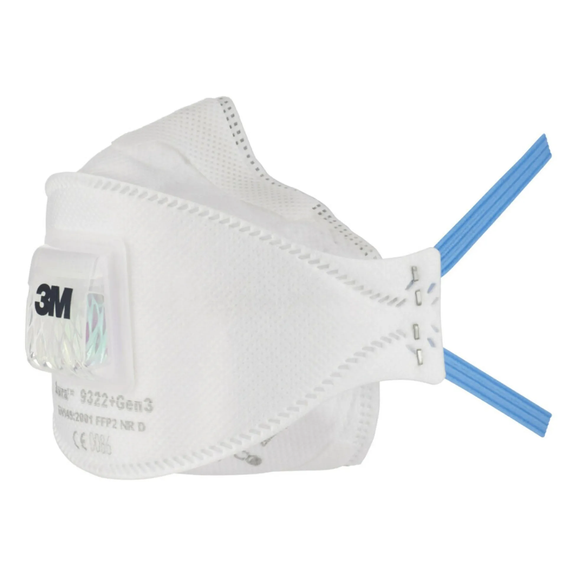3M Aura støvmaske FFP2 med ventil 9322+Gen3