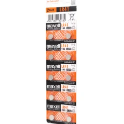 Maxell alkaline LR41 batteri, 10 stk.