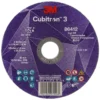 3M Cubitron III skæreskive, 125 mm x 1,6 mm, T41, plan, stål/rf