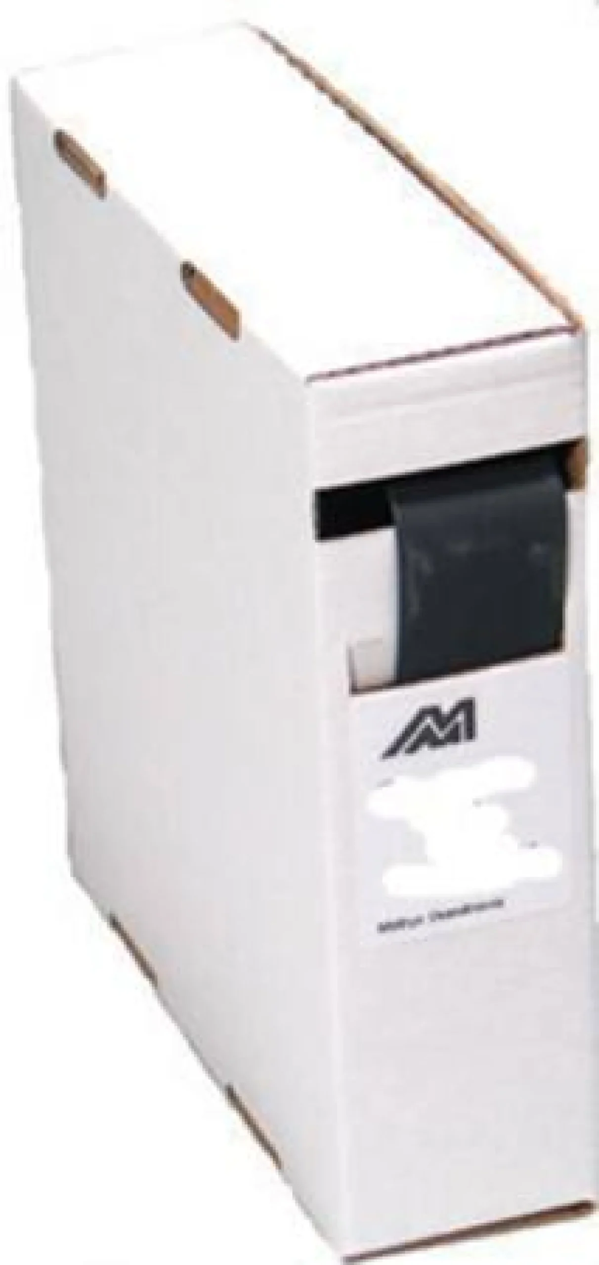 Melbye Mini-Box krympeslange med lim, 24/8, sort