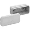 Membrandåse 2K-Mini-L, grå, uden klemmer, 43 x 89 x 38 mm - Spelsberg