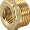 Messing nippelmuffe, 1" x ¾"