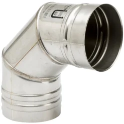 MetalbestoS Omega Ø100 mm vinkelstykke 85°