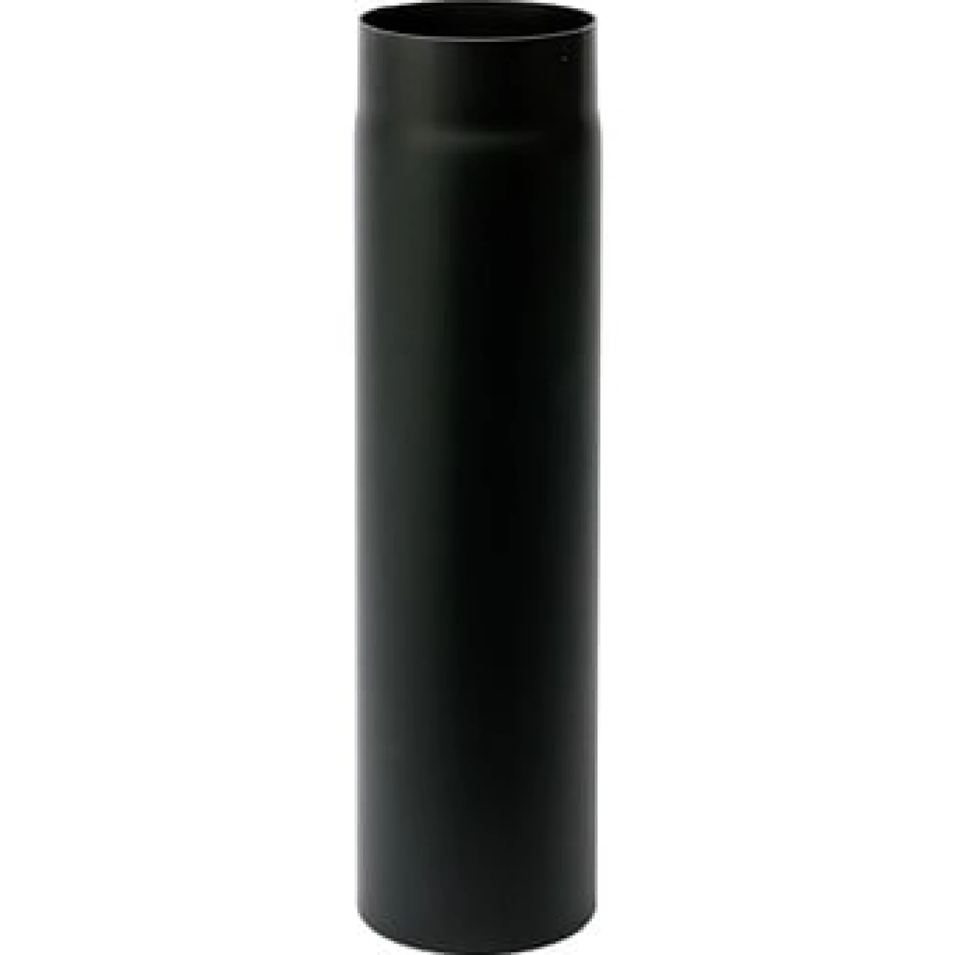 MetalbestoS® – Røgrør, sort, uden klap, Ø130 mm - Vælg længde