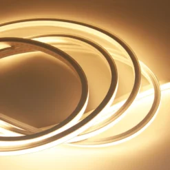 10 meter AnyCut Neon Flex LED strip, 10W/m, 10x10 mm, varm hvid, 24V DC