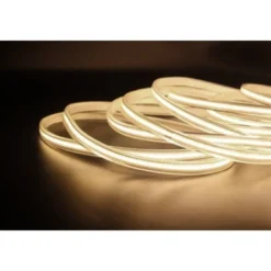 5 meter LED-strip COB vandtæt, 230V, IP67, 10W/m, dæmpbar, kan klippes pr. 50 cm, 4000K (restsalg)