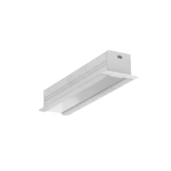 2 meter SMART-IN16 BC3/U4 aluprofil med indbygget LED skinne - Ubehandlet aluminium