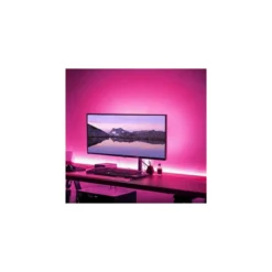 1 meter USB RGB LED strip til TV og PC, 60 LED pr. meter, inkl. controller og fjernbetjening