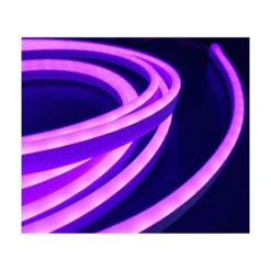 5 meter 16W/m RGB+WW neon flex strip, 24V DC, IP65, 72 LED pr. meter