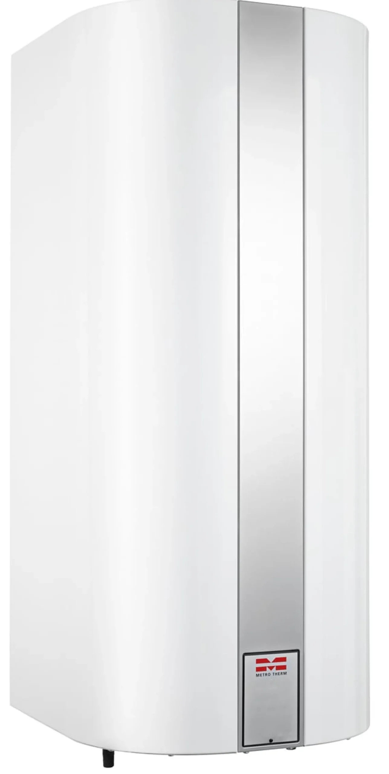 Metro 110 liter VVB, centralvarme, rør ned