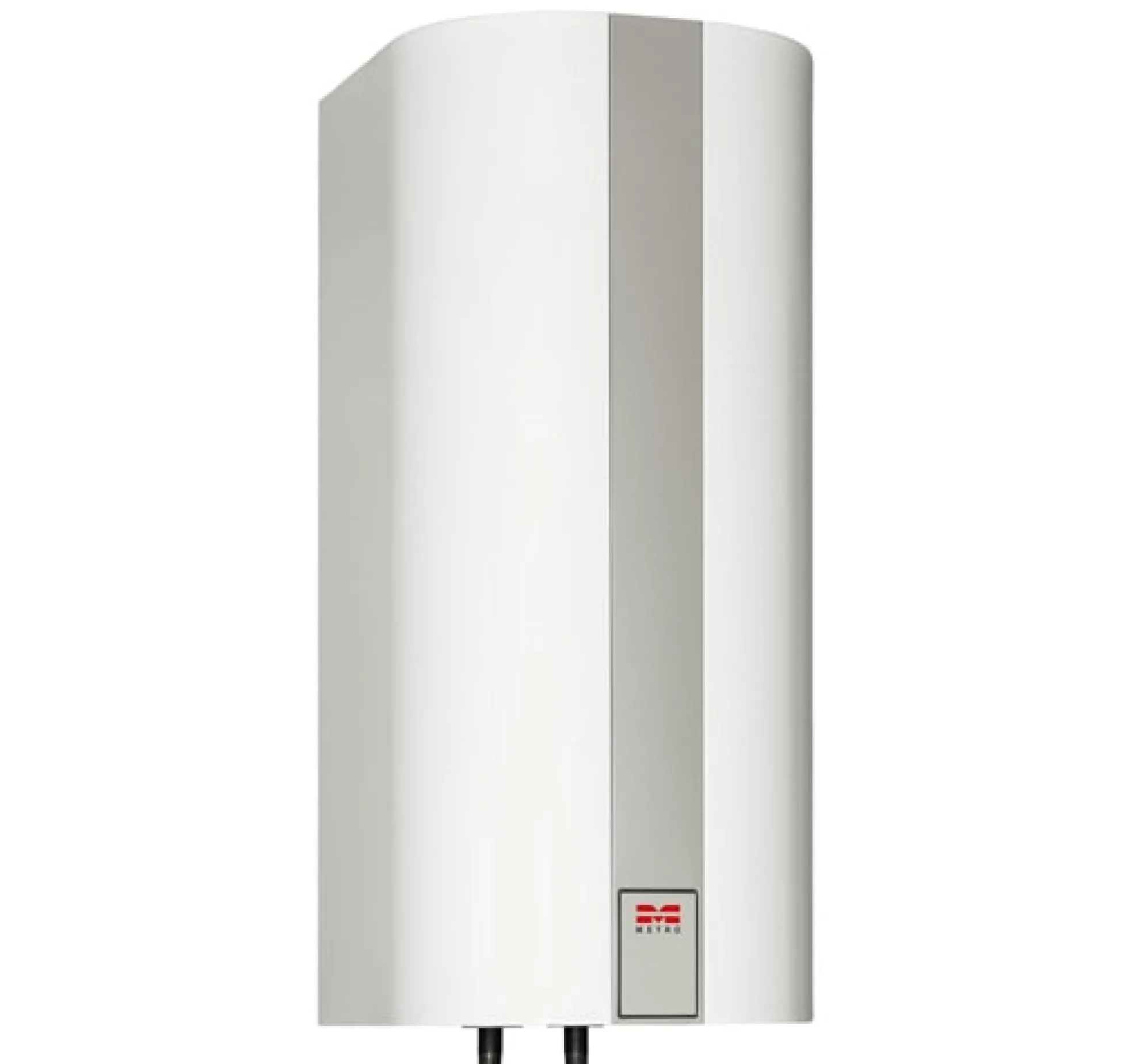 Metro 110 liter VVB, centralvarme, rør ned