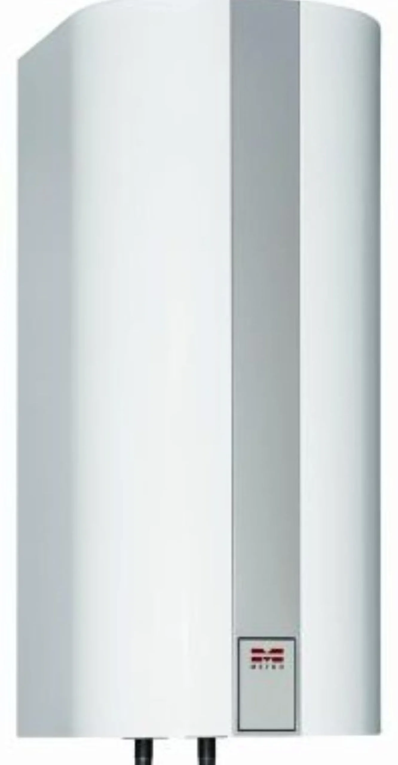 Metro 110 liter VVB, centralvarme, rør ned