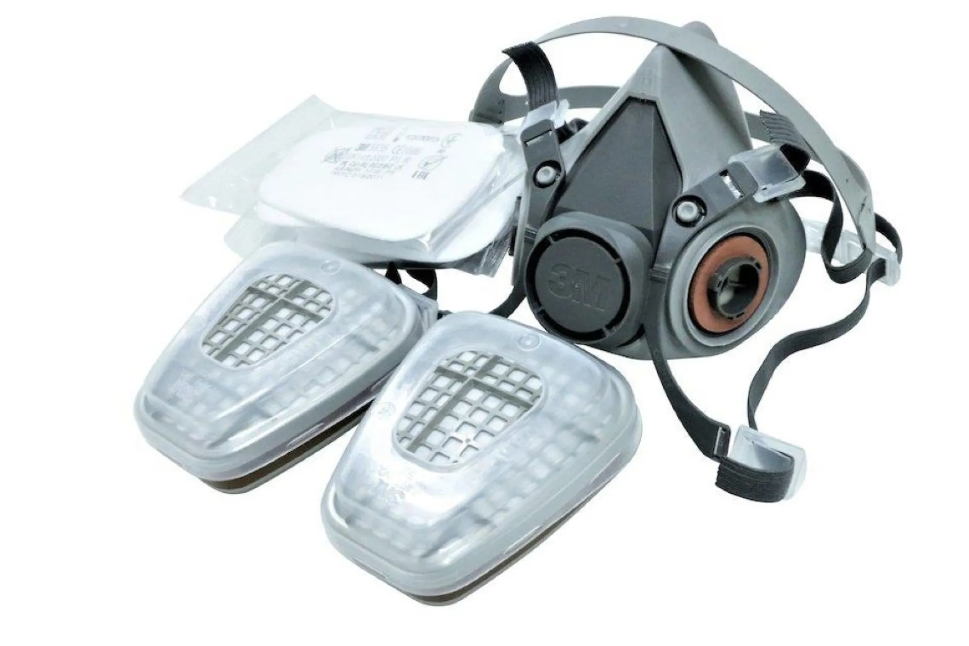 3M 6223 halvmaske, Medium, Incl. filter, A2P3R