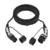 MicroConnect Mode 3 ladekabel til elbil, Type 2, 20A, 3-faset, 5 meter