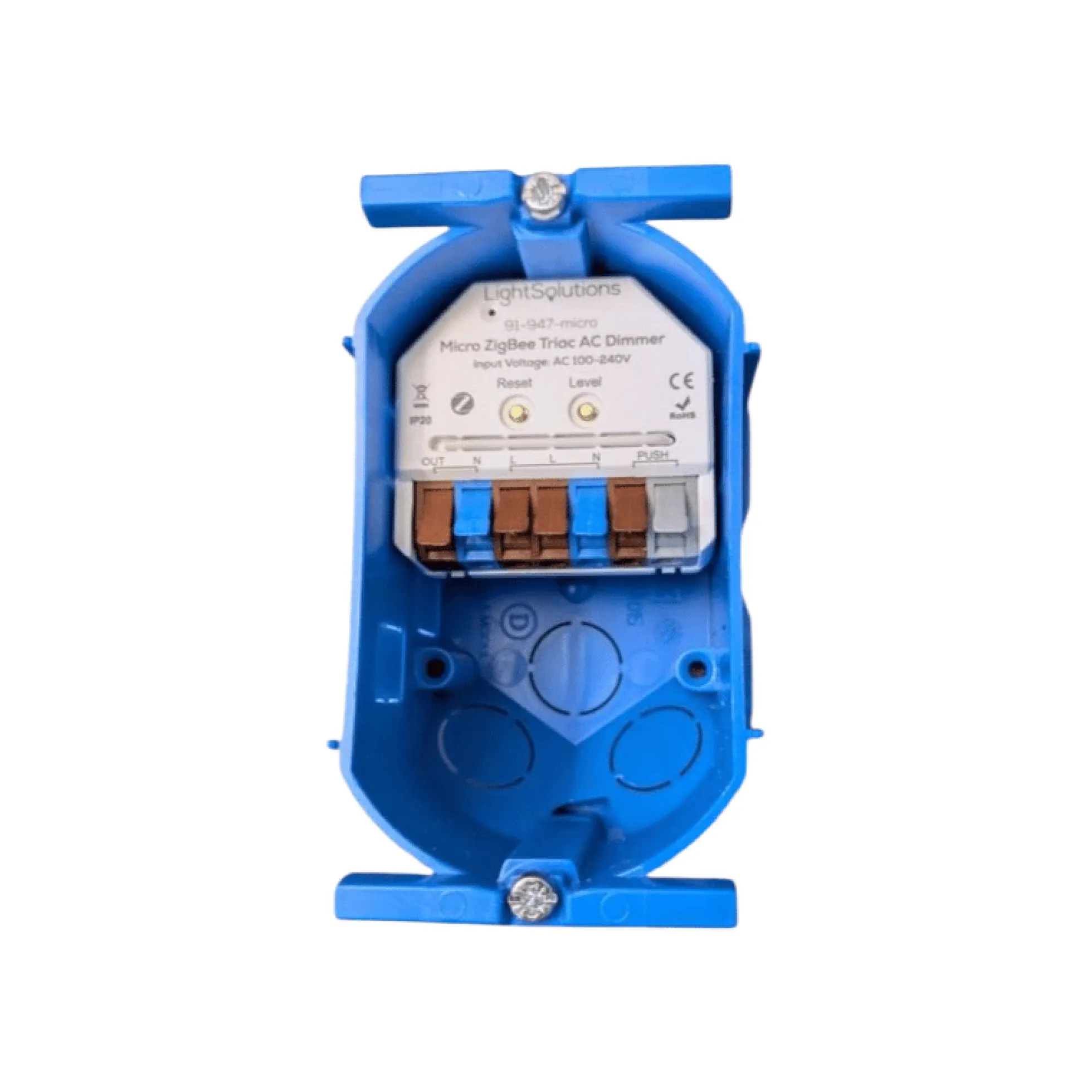 Micro ZigBee Triac Lysdæmper, 200W - LightSolutions