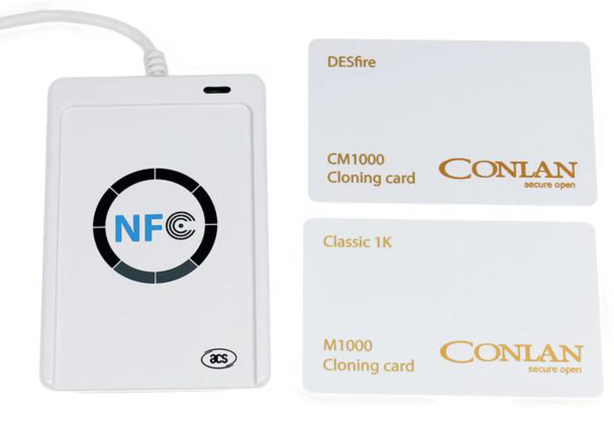 MIFARE bordlæser, til programmering af Conlan CM1000 og M1000
