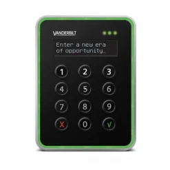 Mifare OSDP kortlæser med tastatur og display VR40S-MF