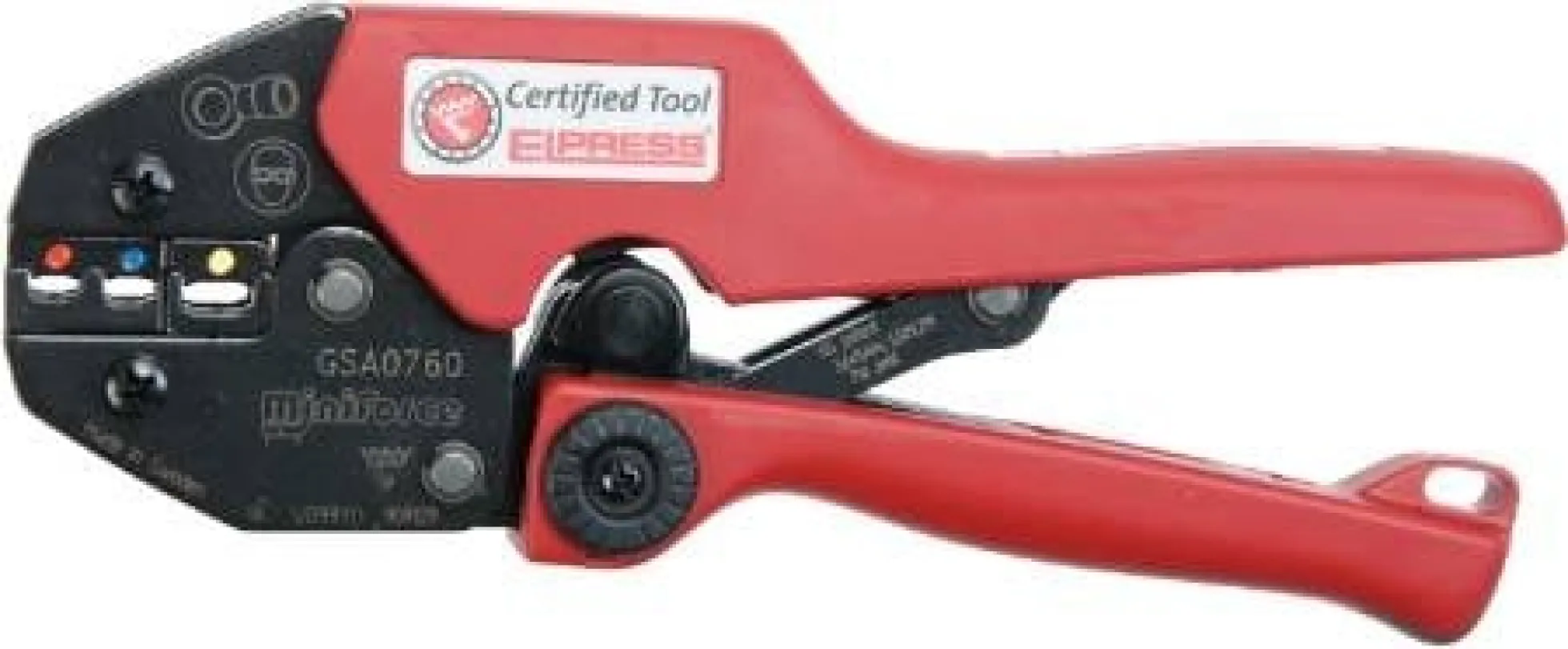 Miniforce GSA0760 – pressetang, isolerede forbindelser, 0,5 til 6 mm²