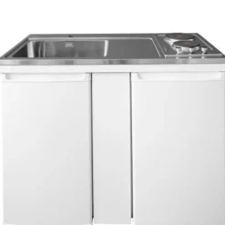 minikøkken Culina, 1200/610/900mm, vask TV, hvid, DK