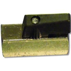 Mini kuglehane, muffe/muffe, 1/4", med rustfri skrue