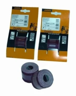 Mirka Alox metalsliberulle, 38 mm, korn 240, 2,5 meter