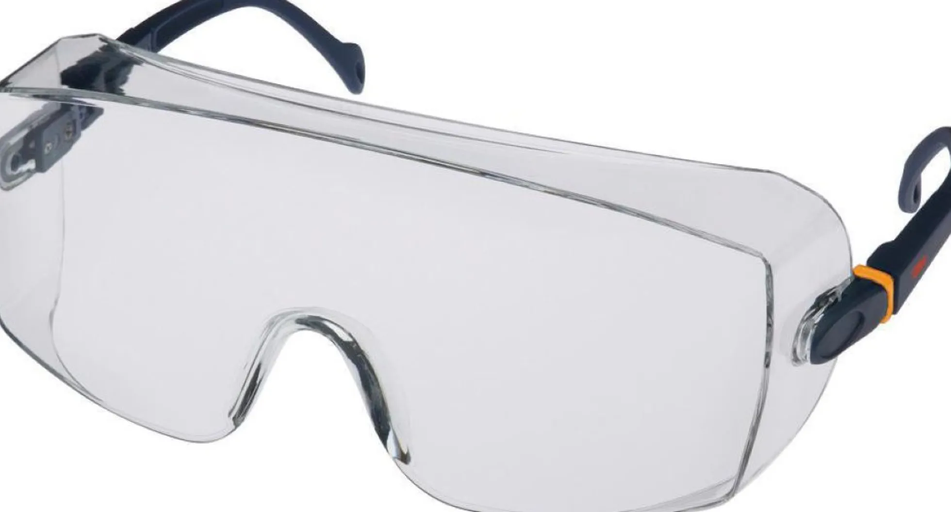 3M 2800 klar sikkerhedsbrille, til brug over alm. briller