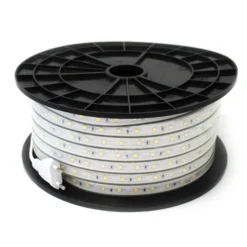 50m LED strip arbejdslys IP67, 60 LED/m, 5W/m, 500 lm/m, 250W, 230V, RA80, 25000lm - LEDlife