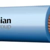10 mm² installationsledning H07Z-K HF 90°, lyseblå