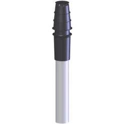 110/160 mm Metalbestos Connext taggennemføring, 1151 mm, sort
