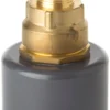 75/50 mm x 2" murkobling med nippel, PVC/messing