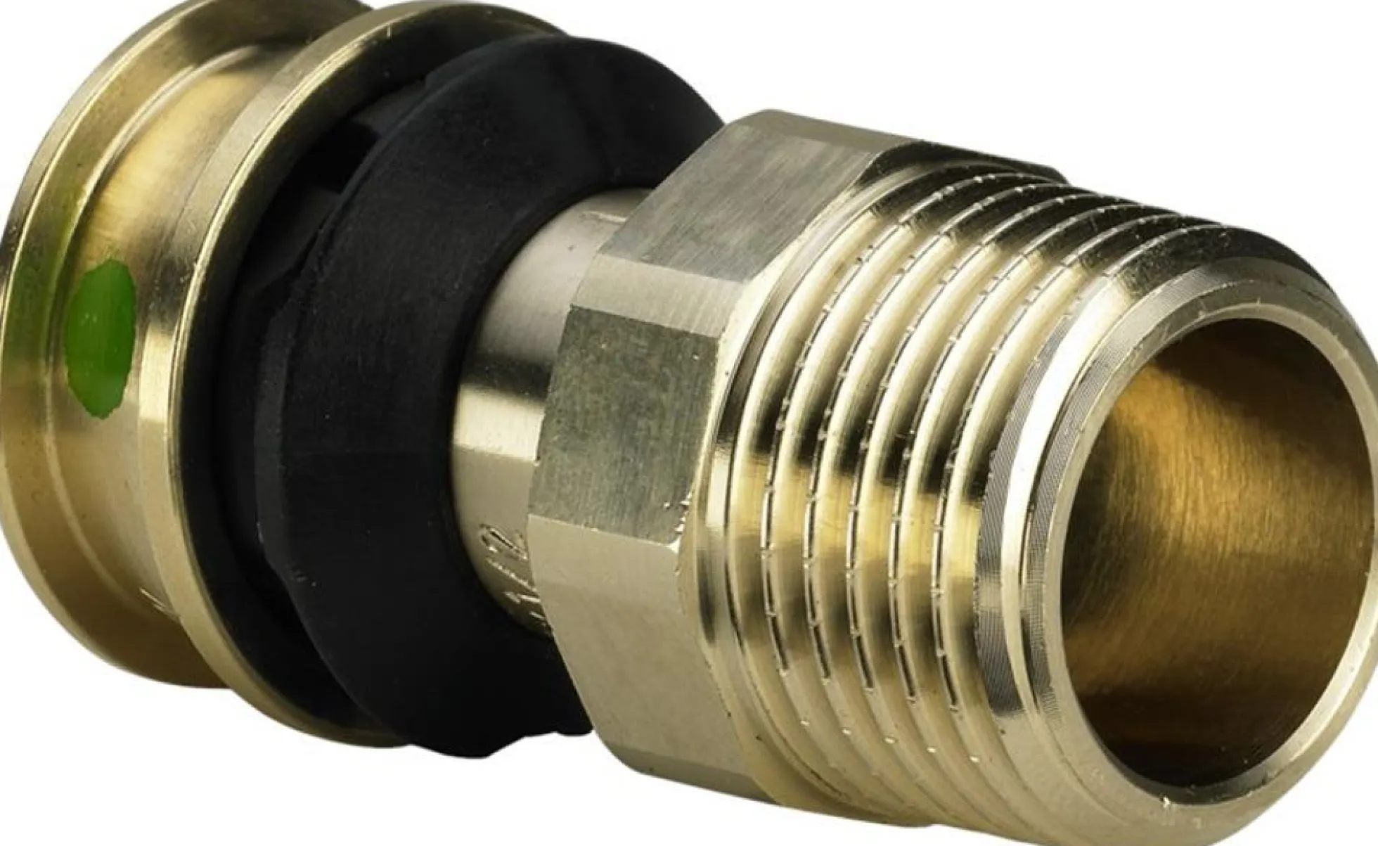 25 mm x 1" Overgangsnippel med SC, Raxofix - Viega