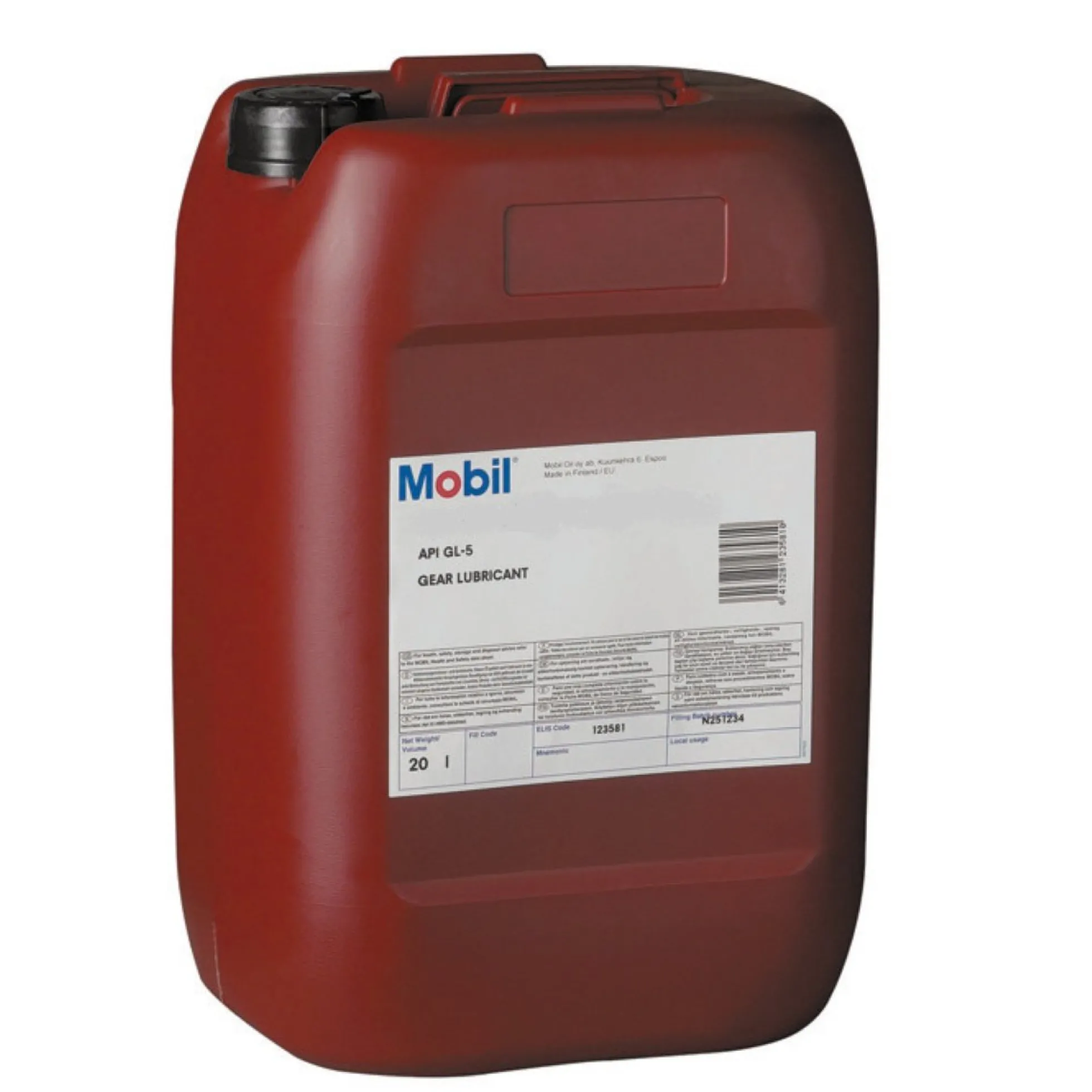 Mobil kædesavsolie, 20 liter