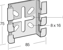 Montagebeslag CM 50-G XL